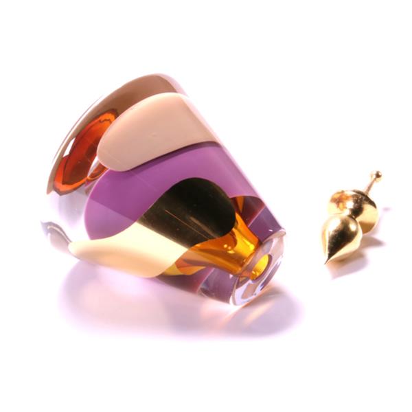 Grote foto y conische stolpvazen goldtip antiek en kunst overige in antiek gebruiksvoorwerpen