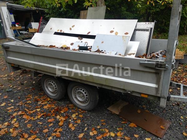 Grote foto 750 kg aluminium dubbelassige aanhangwagen syma sdao1 agrarisch aanhangwagens