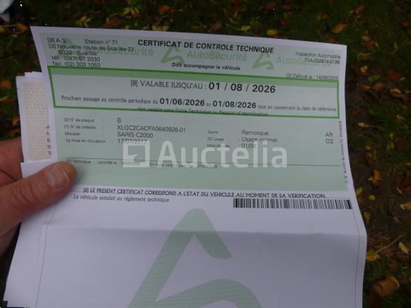 Grote foto aluminium dubbelas aanhanger 2000 kg saris c2000 agrarisch aanhangwagens