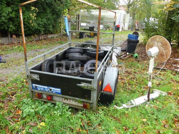 Grote foto aanhanger 500 kg agrarisch aanhangwagens