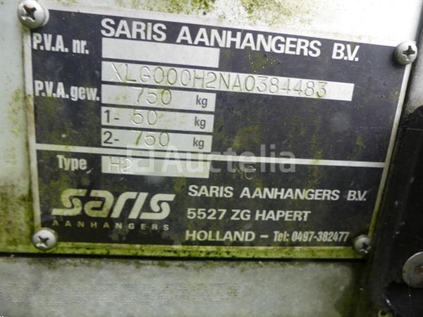 Grote foto huifophanging 750 kg saris h2 mc agrarisch aanhangwagens