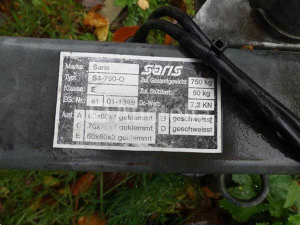 Grote foto huifophanging 750 kg saris h2 mc agrarisch aanhangwagens