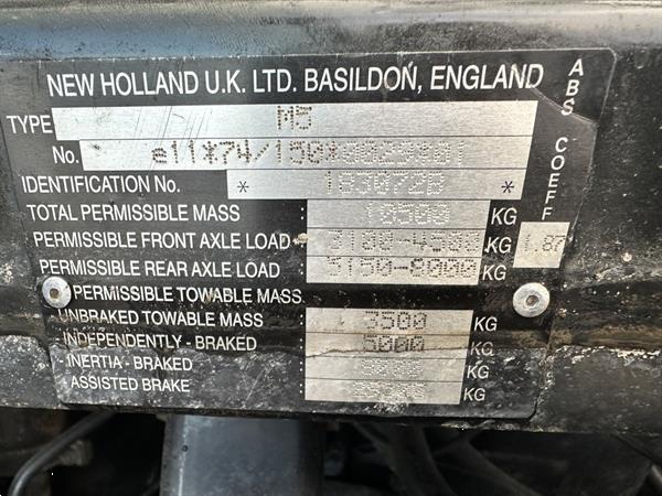 Grote foto new holland tm 165 agrarisch tractoren