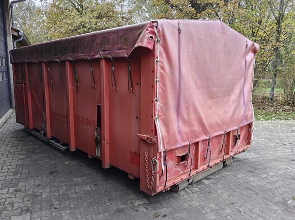Grote foto haakarm container ex brandweer lengte 5 meter met achter klep doe het zelf en verbouw overige doe het zelf en verbouw