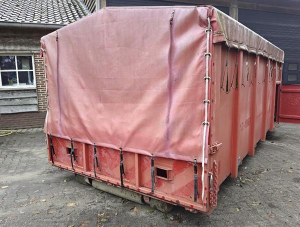Grote foto haakarm container ex brandweer lengte 5 meter met achter klep doe het zelf en verbouw overige doe het zelf en verbouw