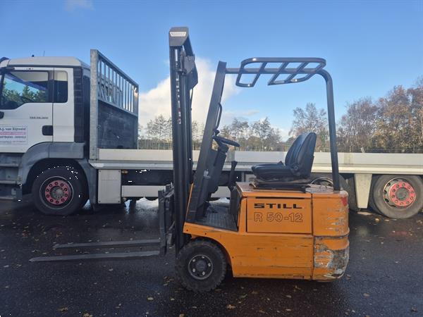 Grote foto still r50 12 3 wieler elektrich 1 2 ton mast 2w340 b.j. 2002 agrarisch heftrucks