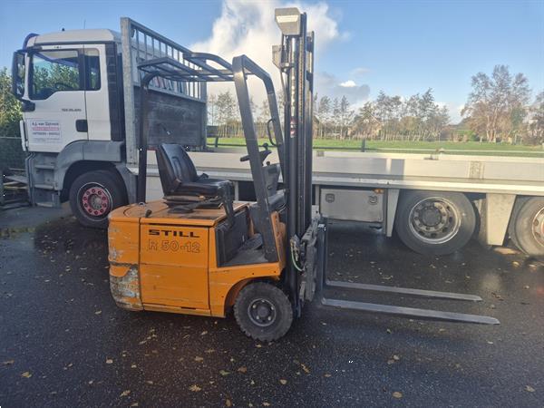 Grote foto still r50 12 3 wieler elektrich 1 2 ton mast 2w340 b.j. 2002 agrarisch heftrucks