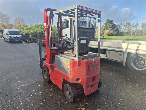 Grote foto nyk fb15 1 5 ton elektrisch mast 2w370 agrarisch heftrucks