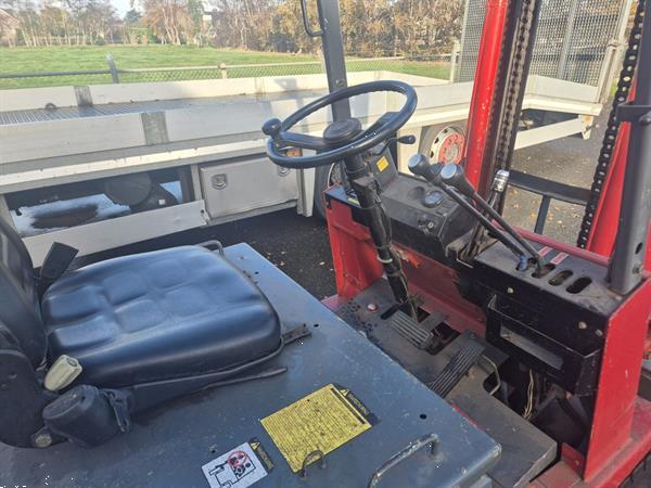 Grote foto nyk fb15 1 5 ton elektrisch mast 2w370 agrarisch heftrucks