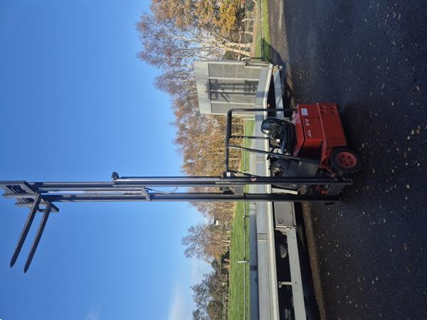 Grote foto linde e12z 02 3 wieler elektrisch mast 3f460 b.j. 2000 4600 uur. agrarisch heftrucks