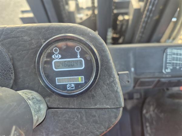 Grote foto linde e12z 02 3 wieler elektrisch mast 3f460 b.j. 2000 4600 uur. agrarisch heftrucks