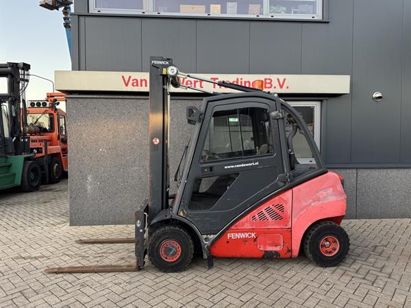 Grote foto linde h25d triplo 590 freelift sideshift vorkversteller vw diesel 2007 agrarisch heftrucks