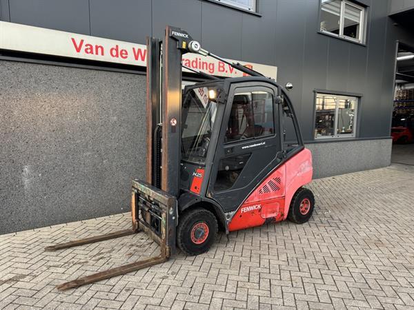 Grote foto linde h25d triplo 590 freelift sideshift vorkversteller vw diesel 2007 agrarisch heftrucks