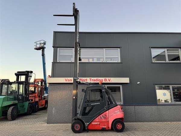 Grote foto linde h25d triplo 590 freelift sideshift vorkversteller vw diesel 2007 agrarisch heftrucks