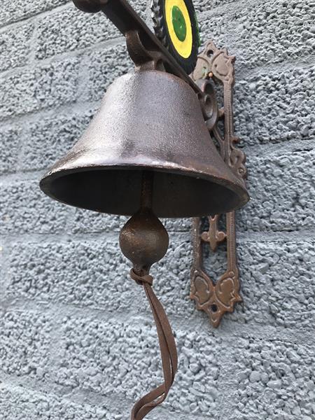 Grote foto deurbel tractor john deere gietijzer doe het zelf en verbouw deuren en horren