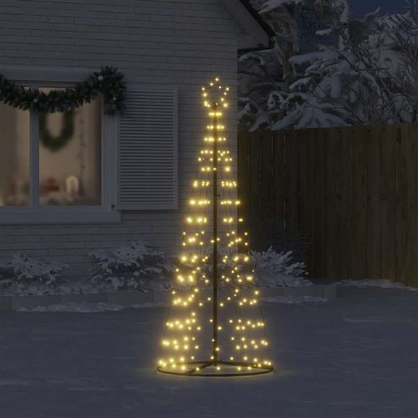 Grote foto vidaxl led kerstboom 200 leds warm wit 182 cm diversen overige diversen