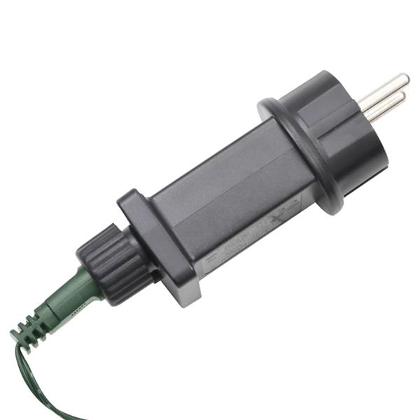 Grote foto vidaxl led kerstboom aan vlaggenmast 3000 leds warm wit 800 cm diversen overige diversen