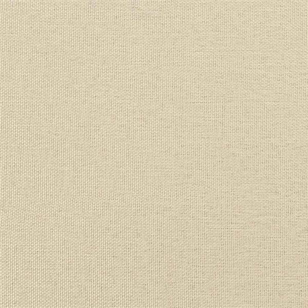 Grote foto vidaxl stoffen hoofdbord met hoofdeinde cr me 90 cm stof antiek en kunst stoelen en banken