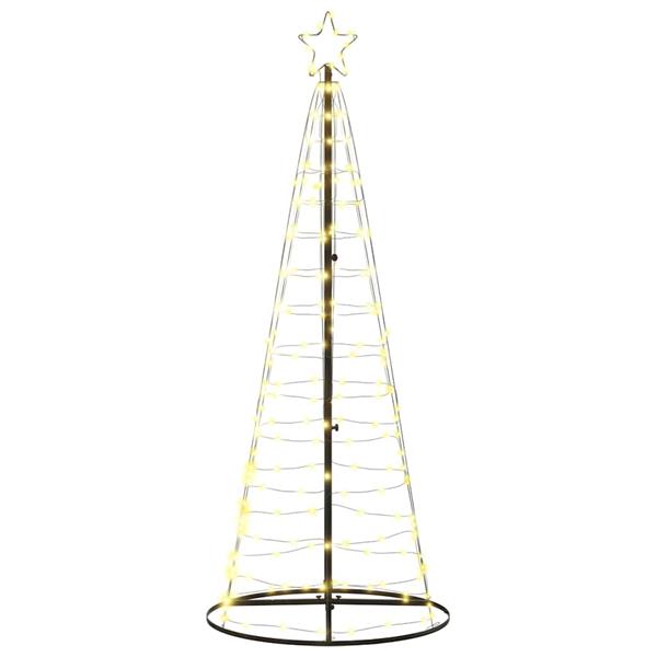 Grote foto vidaxl led kerstboom 200 leds warm wit 182 cm diversen overige diversen