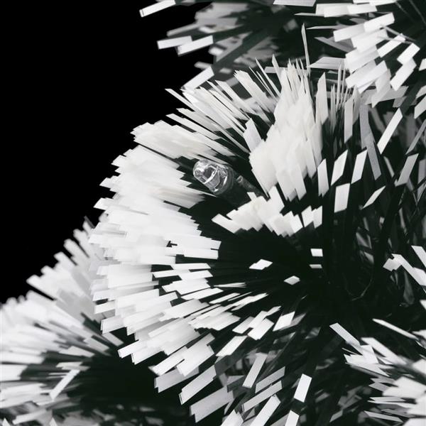 Grote foto vidaxl voorverlichte kerstboom met standaard en led 180 cm glasvezel diversen overige diversen