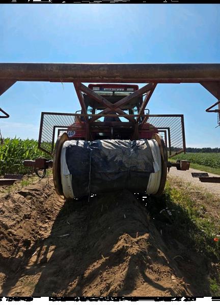 Grote foto niessing bnwg222 oprolmachine agrarisch tuinbouw