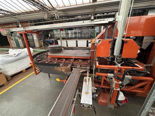 Grote foto javo super mega potmachine met dubbele pneumatische potinzetter agrarisch tuinbouw