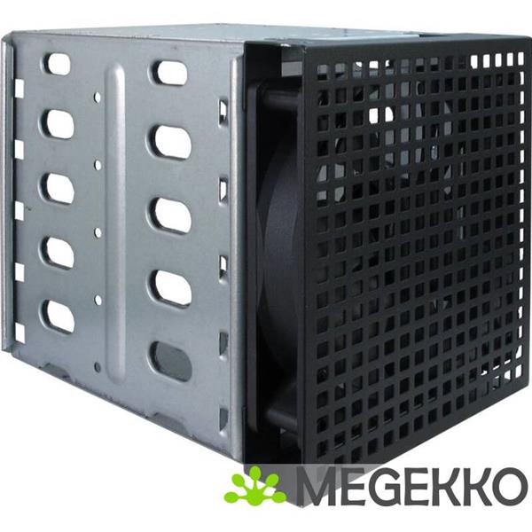 Grote foto inter tech 4u 40248 rack zwart grijs computers en software behuizingen en kasten