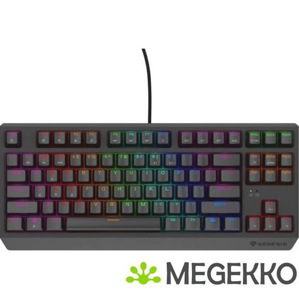 Grote foto genesis nkg 2076 thor 230 tkl lite rgb toetsenbord zwart computers en software toetsenborden