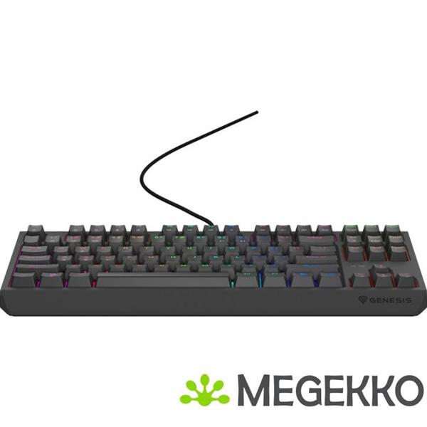 Grote foto genesis nkg 2076 thor 230 tkl lite rgb toetsenbord zwart computers en software toetsenborden