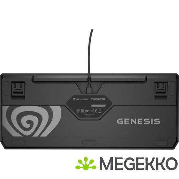 Grote foto genesis nkg 2076 thor 230 tkl lite rgb toetsenbord zwart computers en software toetsenborden