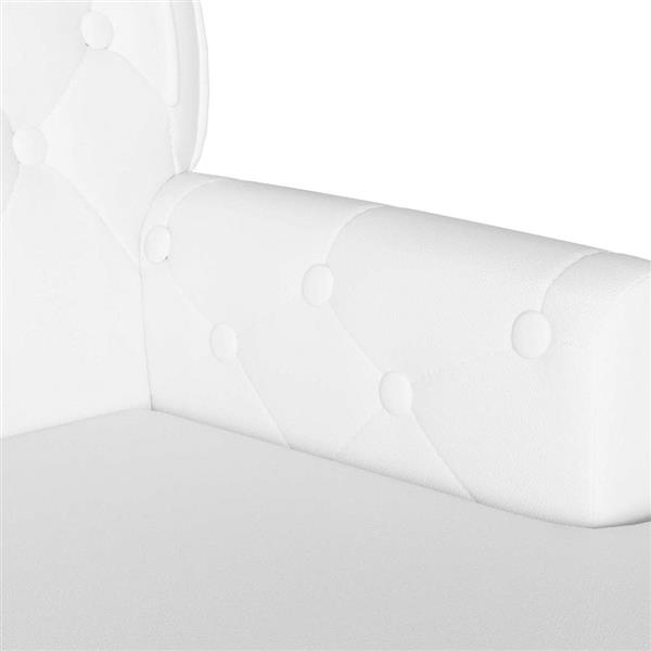 Grote foto vidaxl chesterfield bank wit 119.5 x 64.5 x 75 cm nep leer huis en inrichting overige huis en inrichting