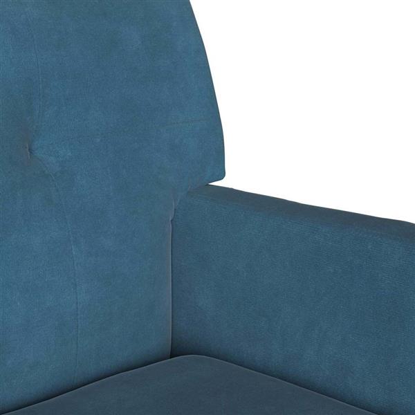Grote foto vidaxl chesterfield bank blauw 112 x 65.5 x 75 cm fluweel huis en inrichting overige huis en inrichting