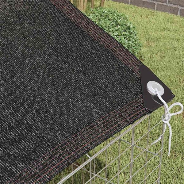 Grote foto vidaxl konijnenkooi zilver 400 x 78 x 78 cm gegalvaniseerd staal dieren en toebehoren hokken en kooien