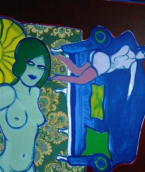 Grote foto corneille new york rooms antiek en kunst litho en zeefdrukken