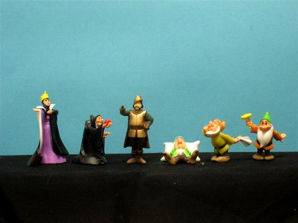 Grote foto disney figuren ah snow white and the seven dwarfs verzamelen disney