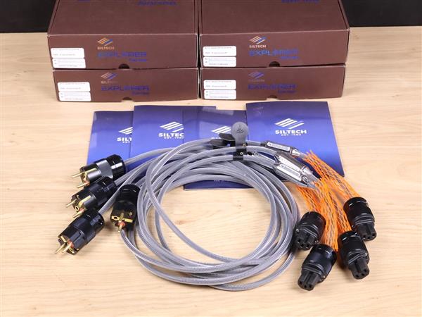 Grote foto siltech explorer 270p audio power cables 2 0 metre 4 available audio tv en foto onderdelen en accessoires