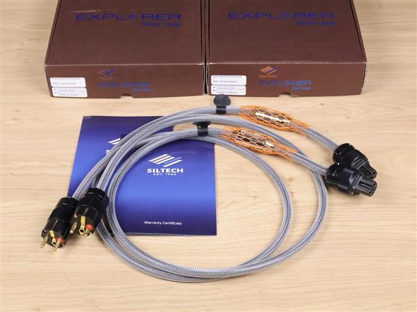 Grote foto siltech explorer 270p audio power cables 1 5 metre 2 available audio tv en foto onderdelen en accessoires