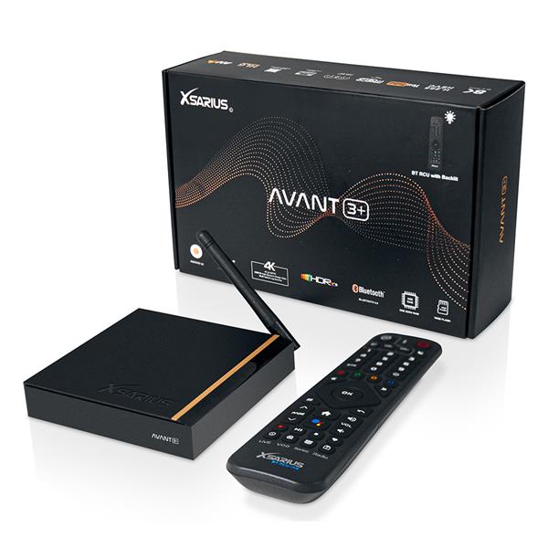 Grote foto xsarius avant 3 4k iptv box gratis mini toetsenbord blackfridaydeal diversen overige diversen