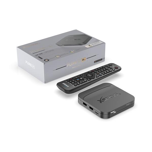 Grote foto xsarius pure 3 plus android iptv set top box gratis mini toetsenbord blackfridaydeal diversen overige diversen