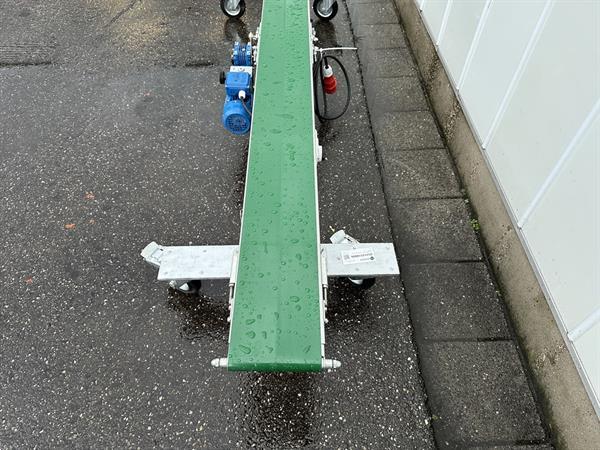 Grote foto javo plantentransportband 280 x 20 cm op verrijdbaar onderstel agrarisch tuinbouw