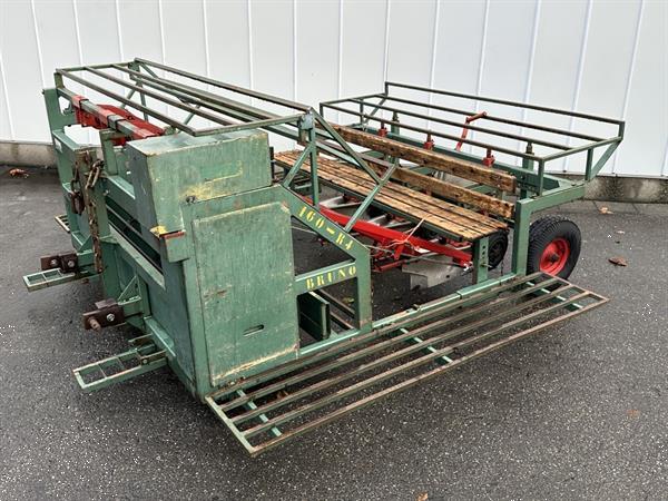 Grote foto compact bruno 160 r4 transplanter voor 4 rijen voor perskluitjes agrarisch zaaimachines