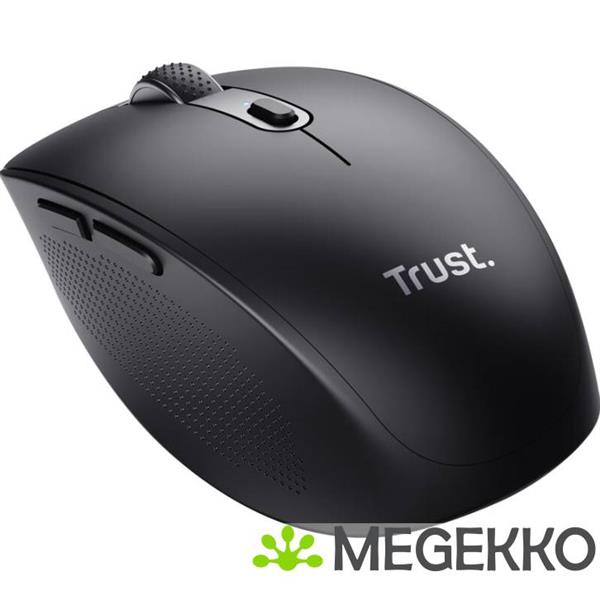 Grote foto trust ozaa compact draadloze zwarte muis computers en software overige computers en software