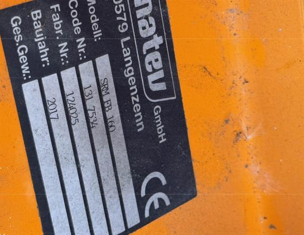 Grote foto matev schuif 160cm en wiedenmann 180cm agrarisch tractor toebehoren