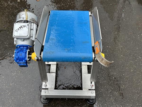 Grote foto transportband roestvrij staal 55 x 29 cm agrarisch transportbanden