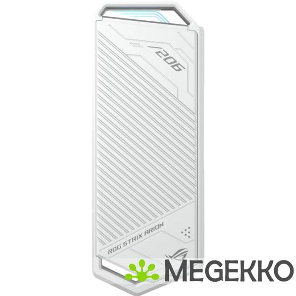 Grote foto asus rog strix arion white edition computers en software behuizingen en kasten