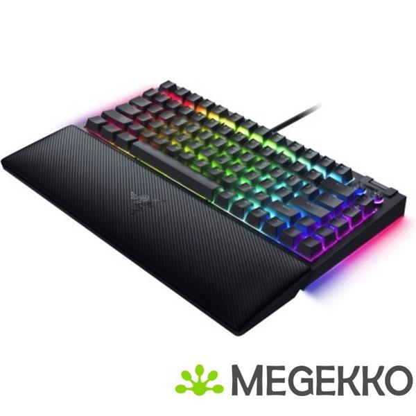 Grote foto razer blackwidow v4 75 zwart razer orange computers en software toetsenborden