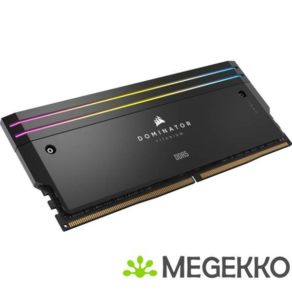 Grote foto corsair ddr5 dominator titanium 2x32gb 6400 computers en software overige computers en software