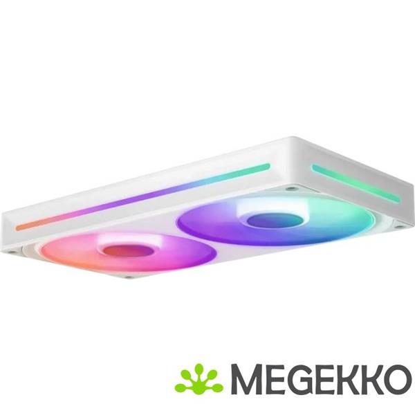 Grote foto nzxt f240 rgb core white computers en software overige computers en software