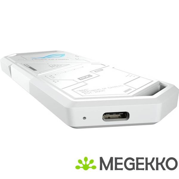 Grote foto asus rog strix arion white edition computers en software behuizingen en kasten