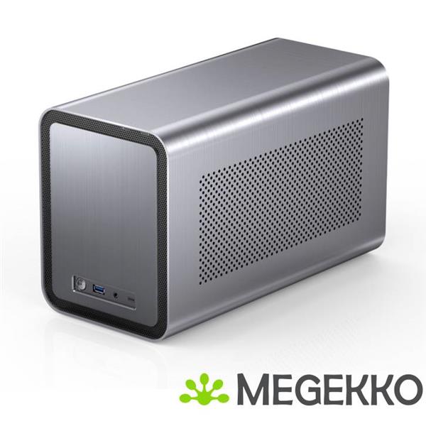 Grote foto jonsbo n1 mini tower grijs computers en software behuizingen en kasten